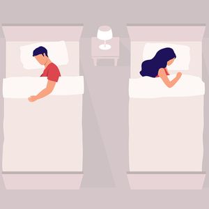 Sleeping separately. Are married couples doomed?