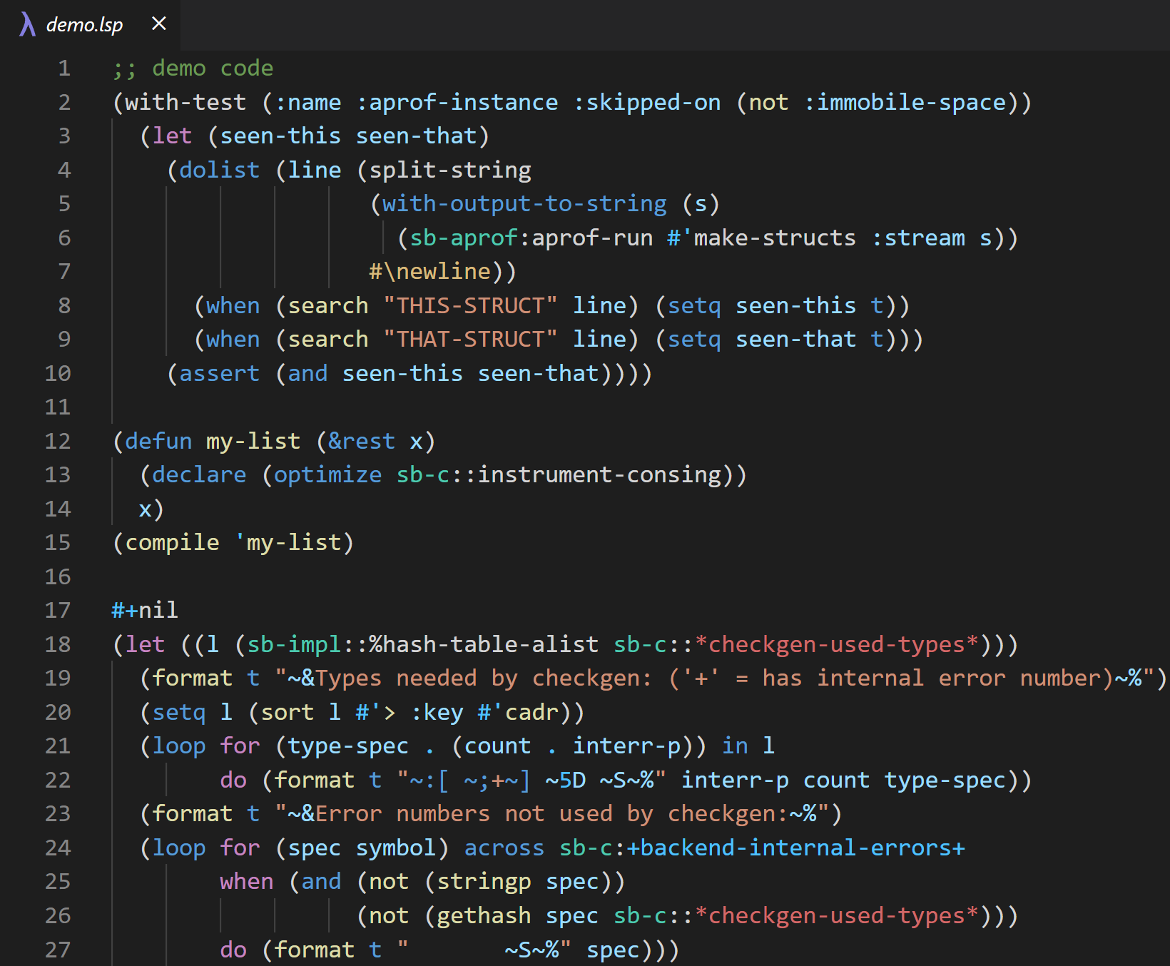 Common Lisp 配图