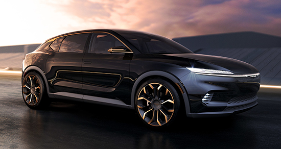 1934年克莱斯勒Airflow车型侧视图